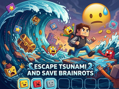Spiel Escape Tsunami and Save Brainrots