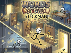 Spiel Words Story Stickman Puzzle