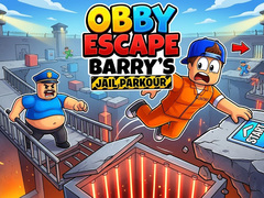 Spiel Obby - Escape Barry's Jail Parkour