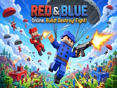 Spiel Red & Blue: Online. Build! Destroy! Fight!