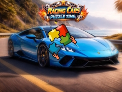 Spiel Racing Cars Puzzle Time