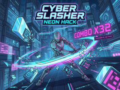 Spiel Cyber Slasher: Neon Hack