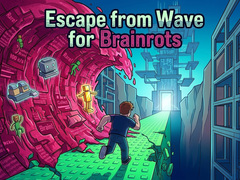 Spiel Escape from Wave for Brainrots
