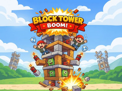 Spiel Block Tower Boom