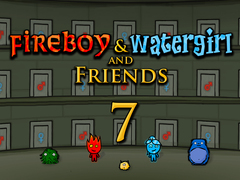 Spiel Fireboy & Watergirl 7: and Friends