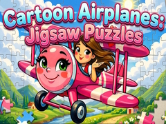 Spiel Cartoon Airplanes: Jigsaw Puzzles