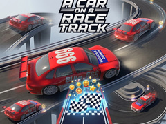 Spiel A Car on a Race Track