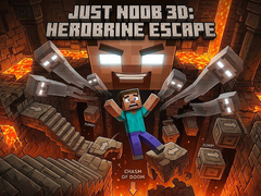 Spiel Just Noob 3D: Herobrine Escape