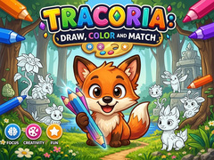 Spiel Tracoria: Draw, Color & Match