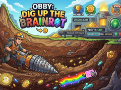 Spiel Obby: Dig Up The Brainrot!