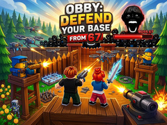 Spiel Obby: Defend your base from 67