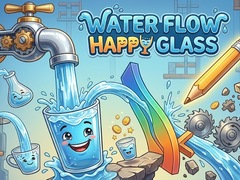 Spiel Water Flow Happy Glass