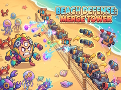 Spiel Beach Defense: Merge Tower