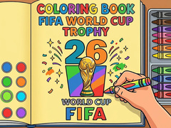Spiel Coloring Book: FIFA World Cup Trophy