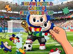 Spiel Jigsaw Puzzle: Labubu FIFA World Cup