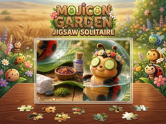 Spiel Mojicon Garden Jigsaw Solitaire!