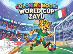 Spiel Coloring Book: World Cup Zayu