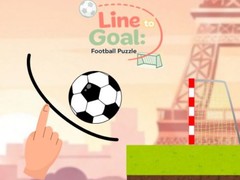 Spiel Line to Goal : Football puzzle