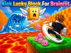Spiel Kick Lucky Block For Brainrot