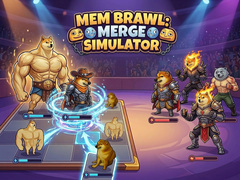 Spiel Mem Brawl: Merge Simulator