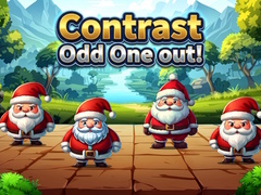 Spiel Contrast Odd One out!