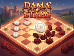 Spiel Dama Stars