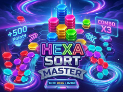 Spiel Hexa Sort Master