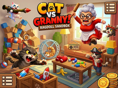 Spiel Cat Vs Granny! Ragdoll Sandbox