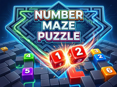 Spiel Number Maze Puzzle