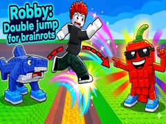 Spiel Robby: Double jump for brainrots