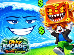 Spiel Obby Escape from Tsunami Brainrot