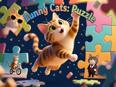 Spiel Funny Cats: Puzzle
