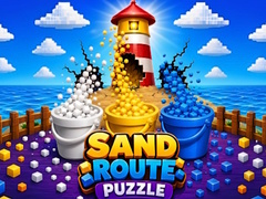 Spiel Sand Route Puzzle