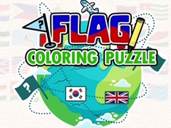 Spiel Flag Coloring Puzzle