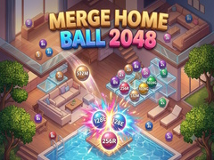 Spiel Merge Home Ball 2048