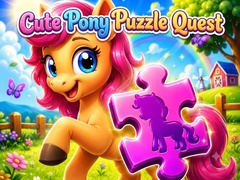 Spiel Cute Pony Puzzle Quest