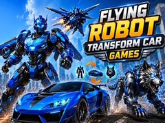 Spiel Flying Robot Transform Car Games