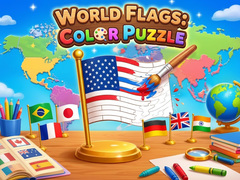 Spiel World Flags: Color Puzzle