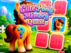 Spiel Cute Pony Memory Quest