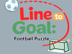 Spiel Line To Goal:Football puzzle