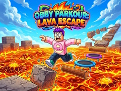 Spiel Obby Parkour: Lava Escape