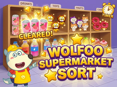 Spiel Wolfoo Supermarket Sort