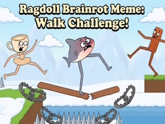 Spiel Ragdoll Brainrot Meme: Walk Challenge!