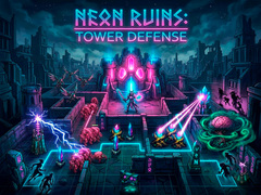 Spiel Neon Ruins: Tower Defense
