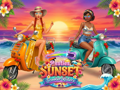 Spiel Besties Sunset Scooter Rider