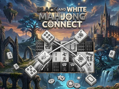 Spiel Black and White Mahjong Connect