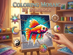 Spiel Coloring Mosaic by Symbols