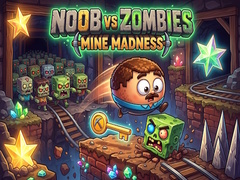 Spiel Noob vs Zombies: Mine Madness