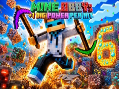 Spiel Mine Obby: +1 Dig Power per Hit