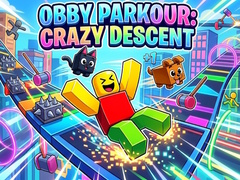 Spiel Obby Parkour: Crazy Descent